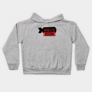 World Go Boom Kids Hoodie